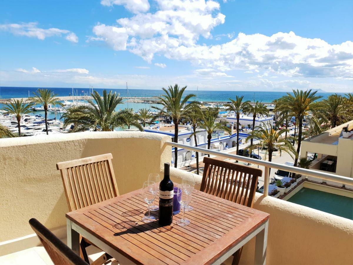 Fantastic Apartment In Front Of The Sea & Marina إِستيبونا المظهر الخارجي الصورة